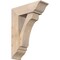 Ekena Millwork Legacy Traditional Smooth Bracket w/ Offset Brace, Douglas Fir, 7 1/2"W x 22"D x 30"H BKT0806X22X30LEC01SDF - alternate 1